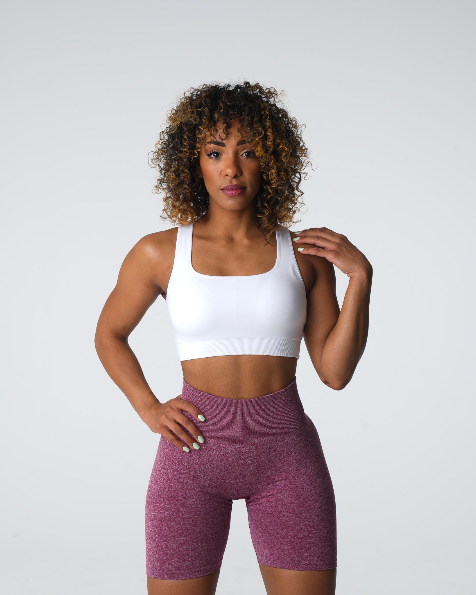 White Empower Seamless Bra White | NVGTN For Sale