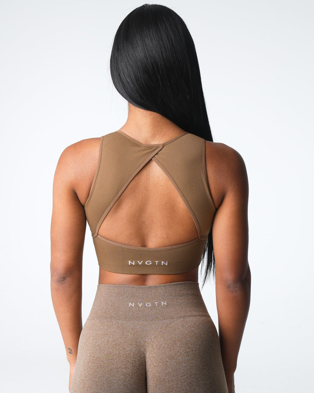 Mocha Empower Seamless Bra Mocha | NVGTN Sale