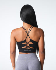 Black Thrive Seamless Bra Black | NVGTN Near Me