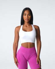 White Thrive Seamless Bra White | NVGTN Outlet