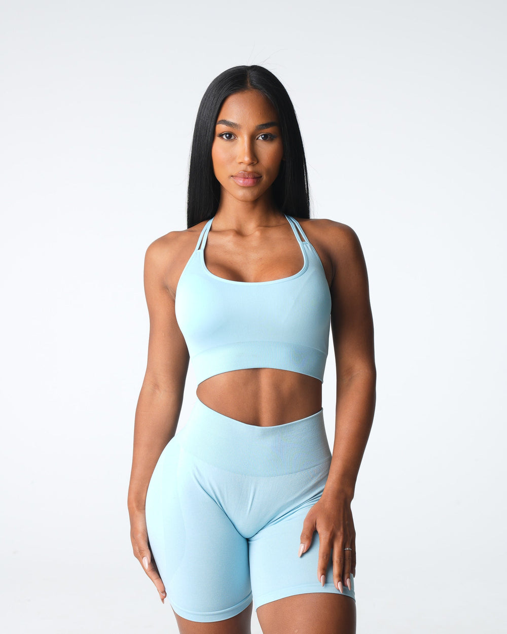 Pastel Blue Virtue Seamless Bra Pastel Blue | NVGTN Near Me