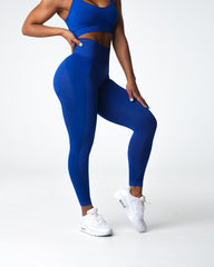 Azure Blue Contour 2.0 Seamless Leggings Azure Blue | NVGTN Online Shop