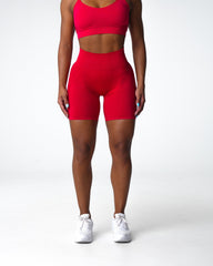 Candy Apple Contour 2.0 Seamless Shorts Candy Apple | NVGTN Discount