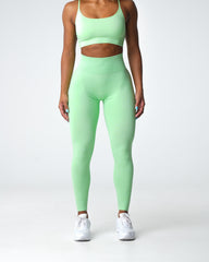 Pistachio Scrunch Seamless Leggings Pistachio | NVGTN US