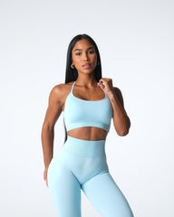 Pastel Blue Invincible Seamless Bra Pastel Blue | NVGTN Online Shop