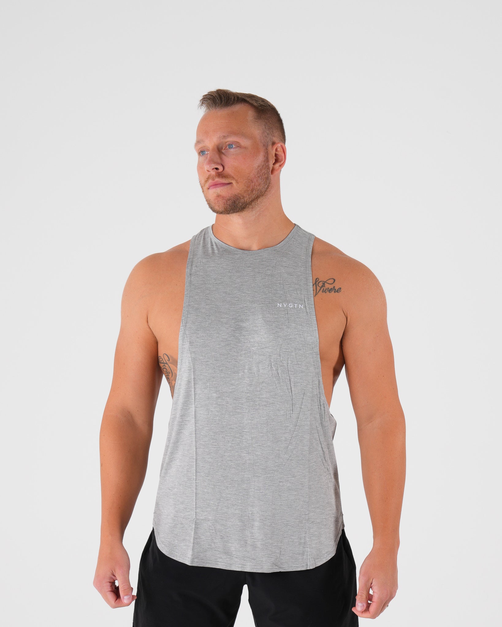 Grey Tech Edge Tank Grey | NVGTN Discount