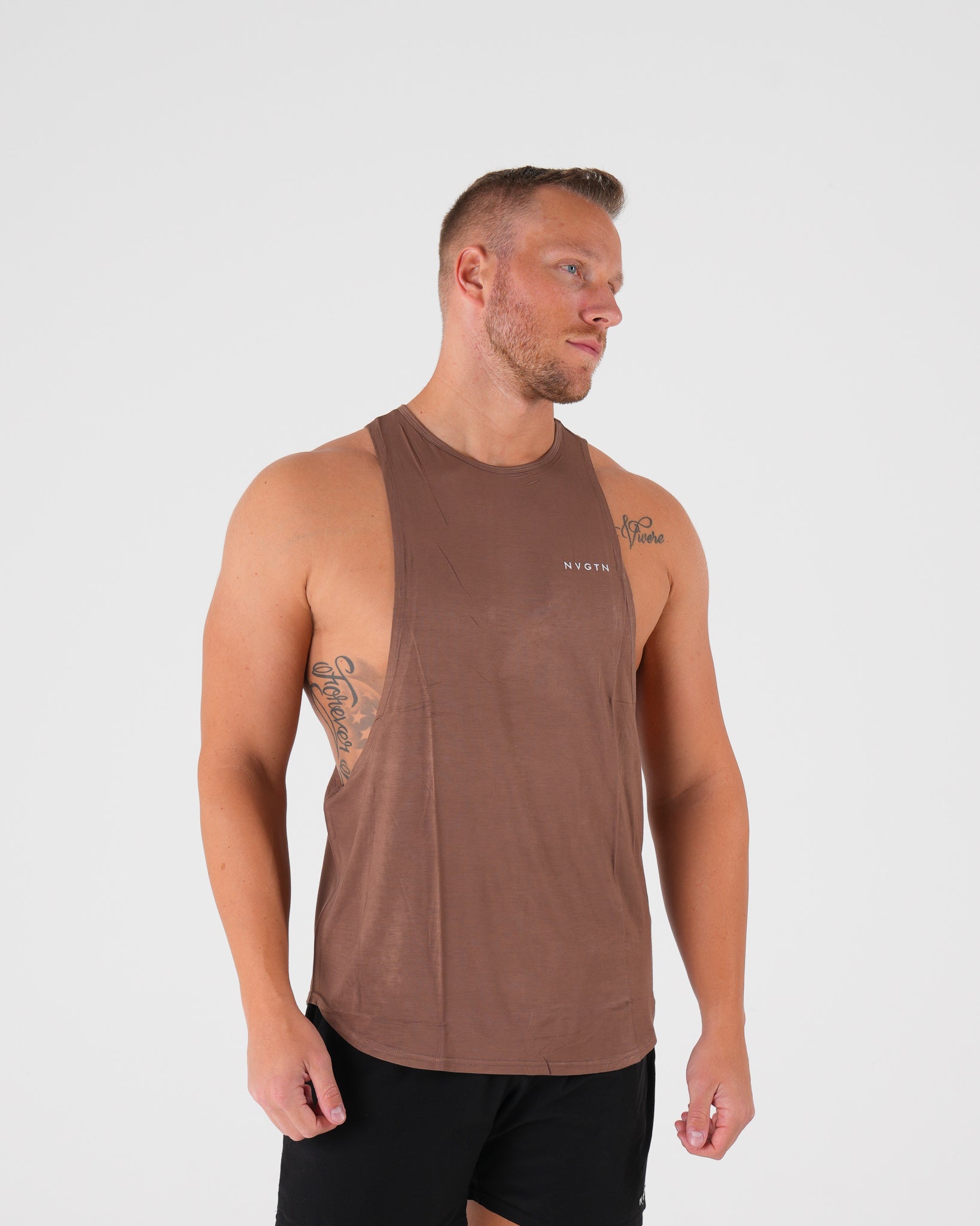 Mocha Tech Edge Tank Mocha | NVGTN For Sale