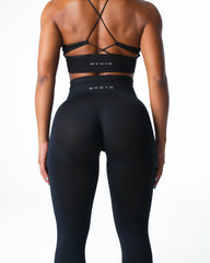 Black Performance Seamless Leggings Black | NVGTN US