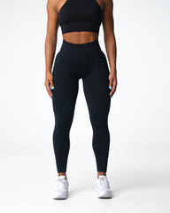 Black Performance Seamless Leggings Black | NVGTN US