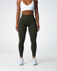 Olive Performance Seamless Leggings Olive | NVGTN Sale