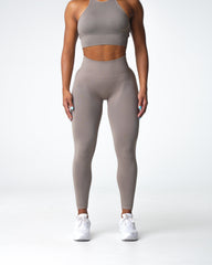 Taupe Performance Seamless Leggings Taupe | NVGTN Discount