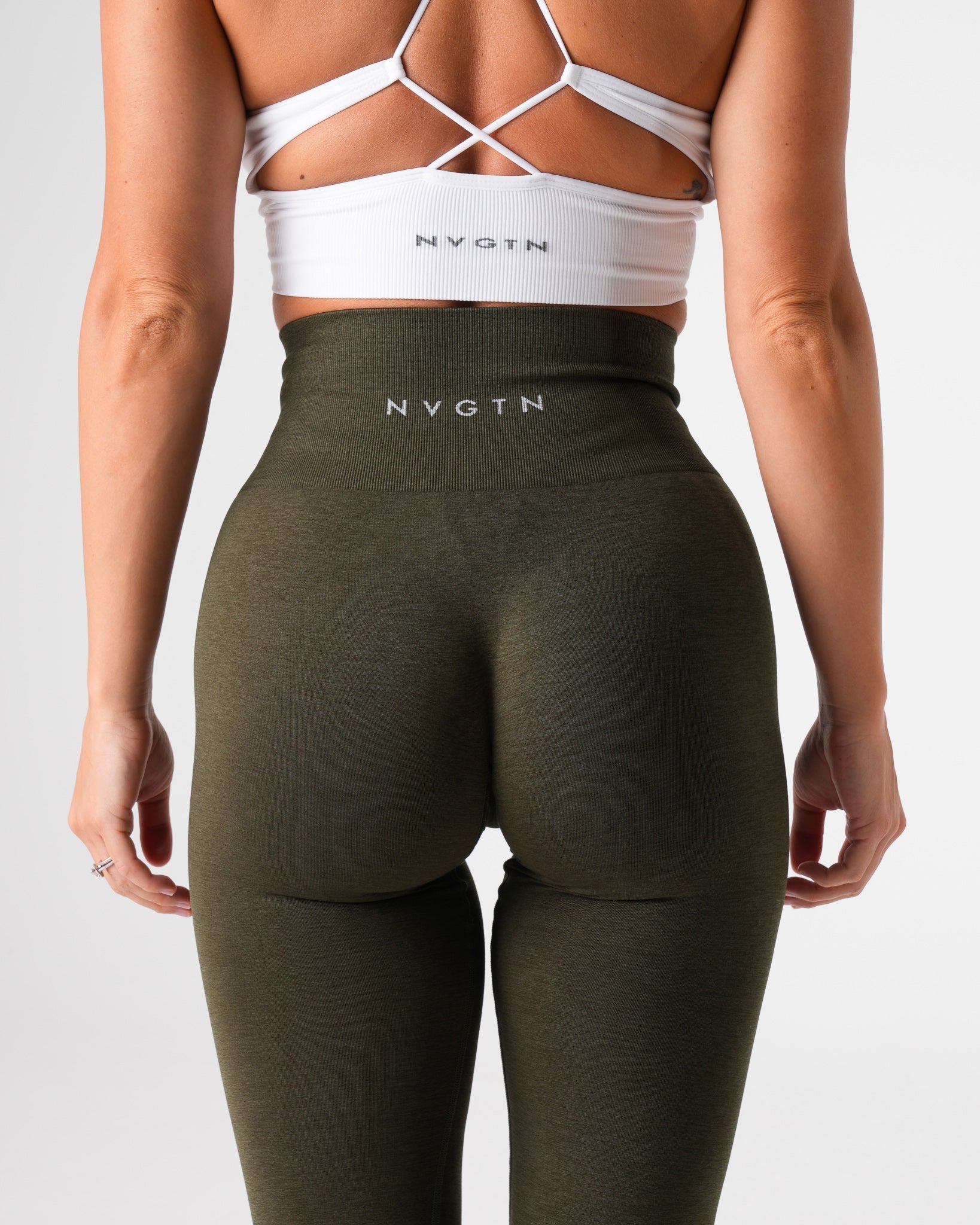 Olive Shape Seamless Leggings Olive | NVGTN Near Me