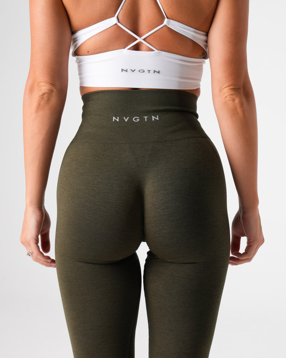 Olive Shape Seamless Leggings Olive | NVGTN Near Me