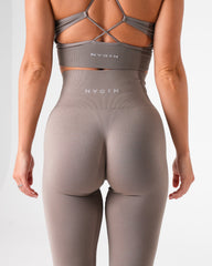 Taupe Shape Seamless Leggings Taupe | NVGTN Outlet