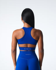 Sapphire Blue Rise Seamless Bra Sapphire Blue | NVGTN Sale