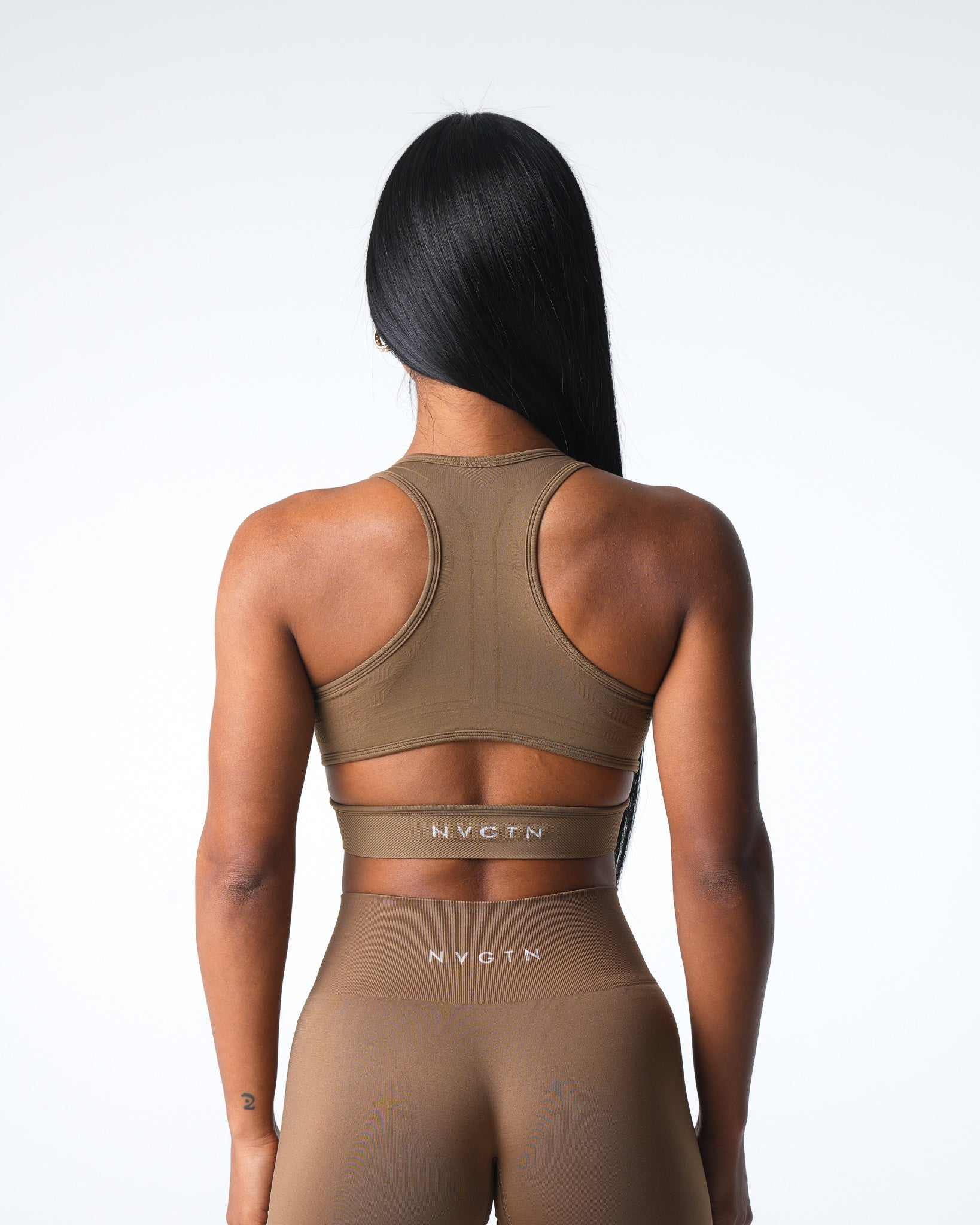 Toasted Almond Rise Seamless Bra Toasted Almond | NVGTN Discount