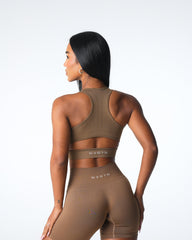 Toasted Almond Rise Seamless Bra Toasted Almond | NVGTN Discount