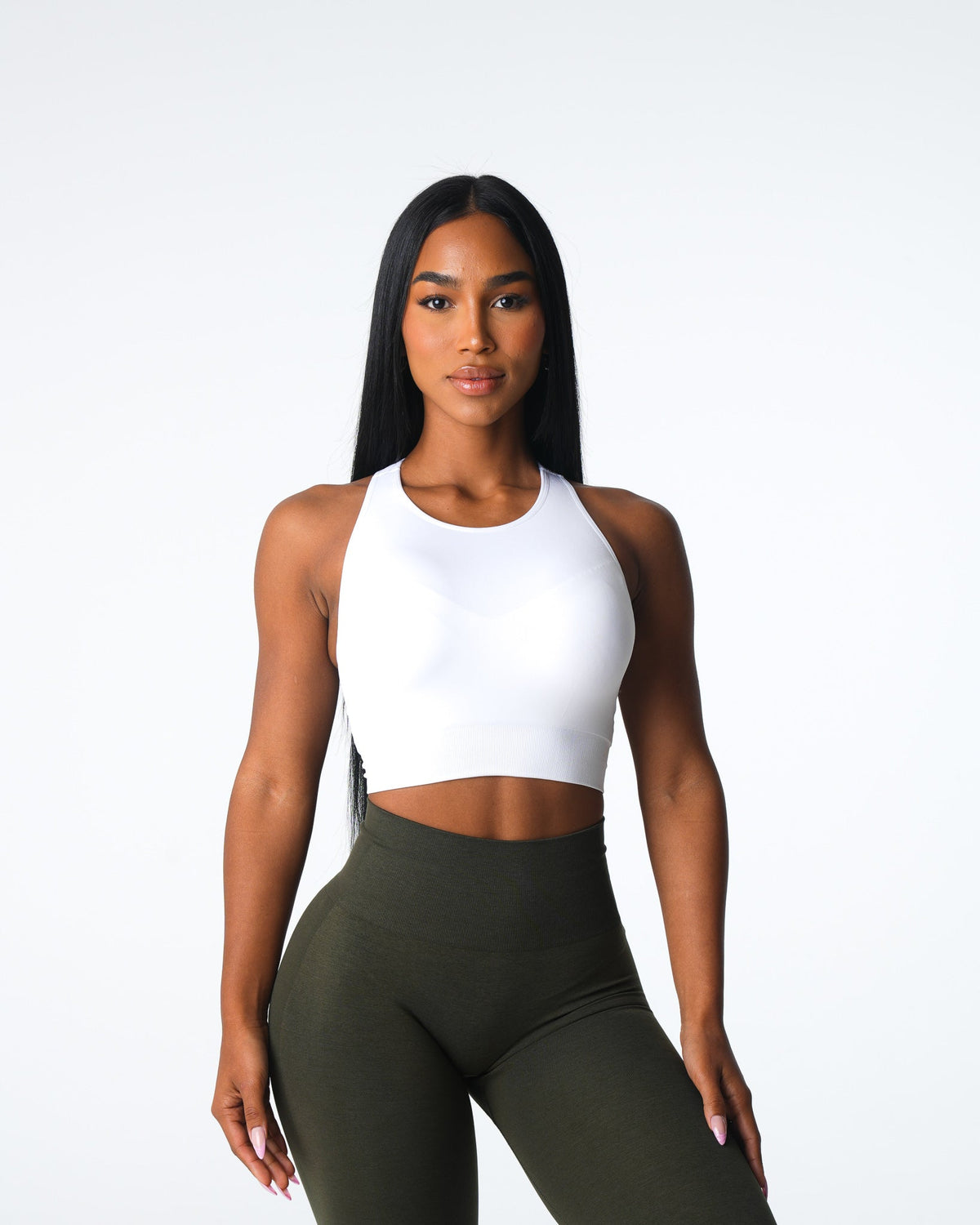 White Resilience Seamless Bra White | NVGTN Sale