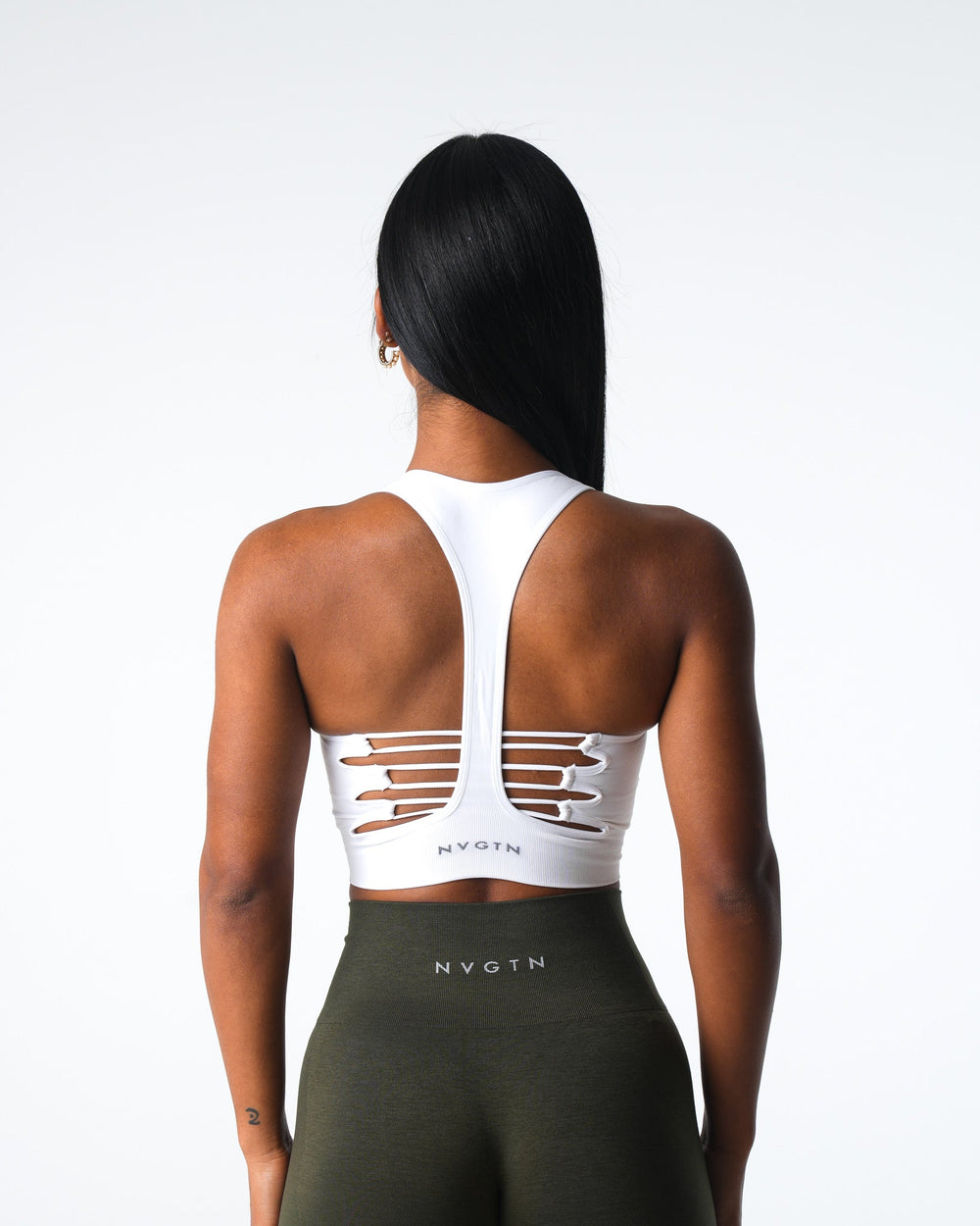 White Resilience Seamless Bra White | NVGTN Sale