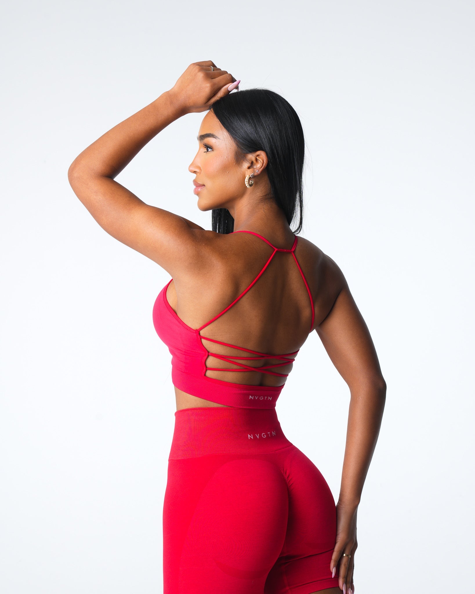 Candy Apple Cascade Seamless Bra Candy Apple | NVGTN Outlet