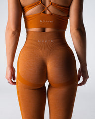 Terracotta Performance Seamless Leggings Terracotta | NVGTN Online