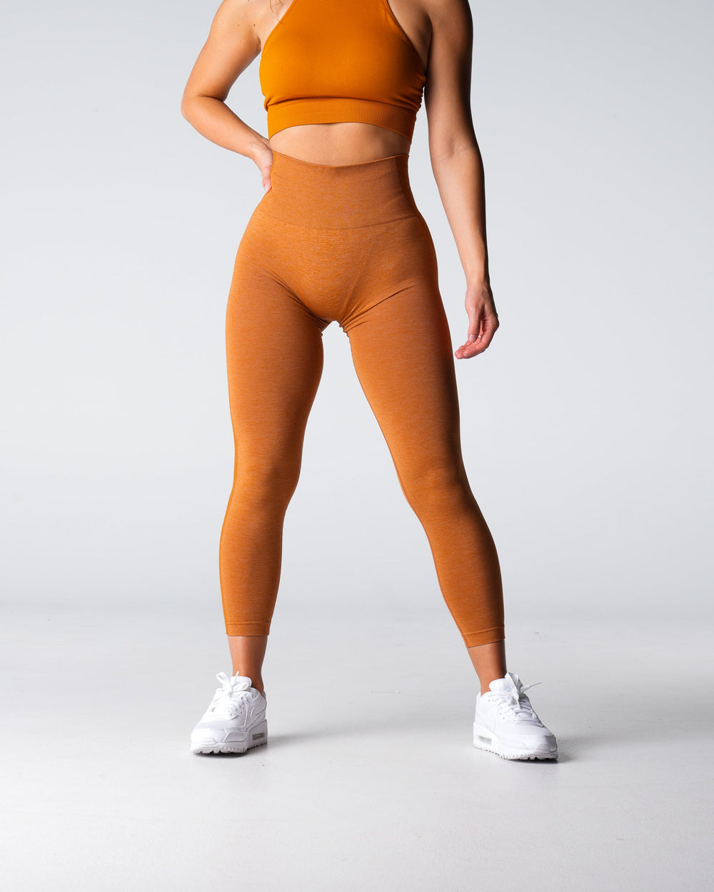 Terracotta Performance Seamless Leggings Terracotta | NVGTN Online