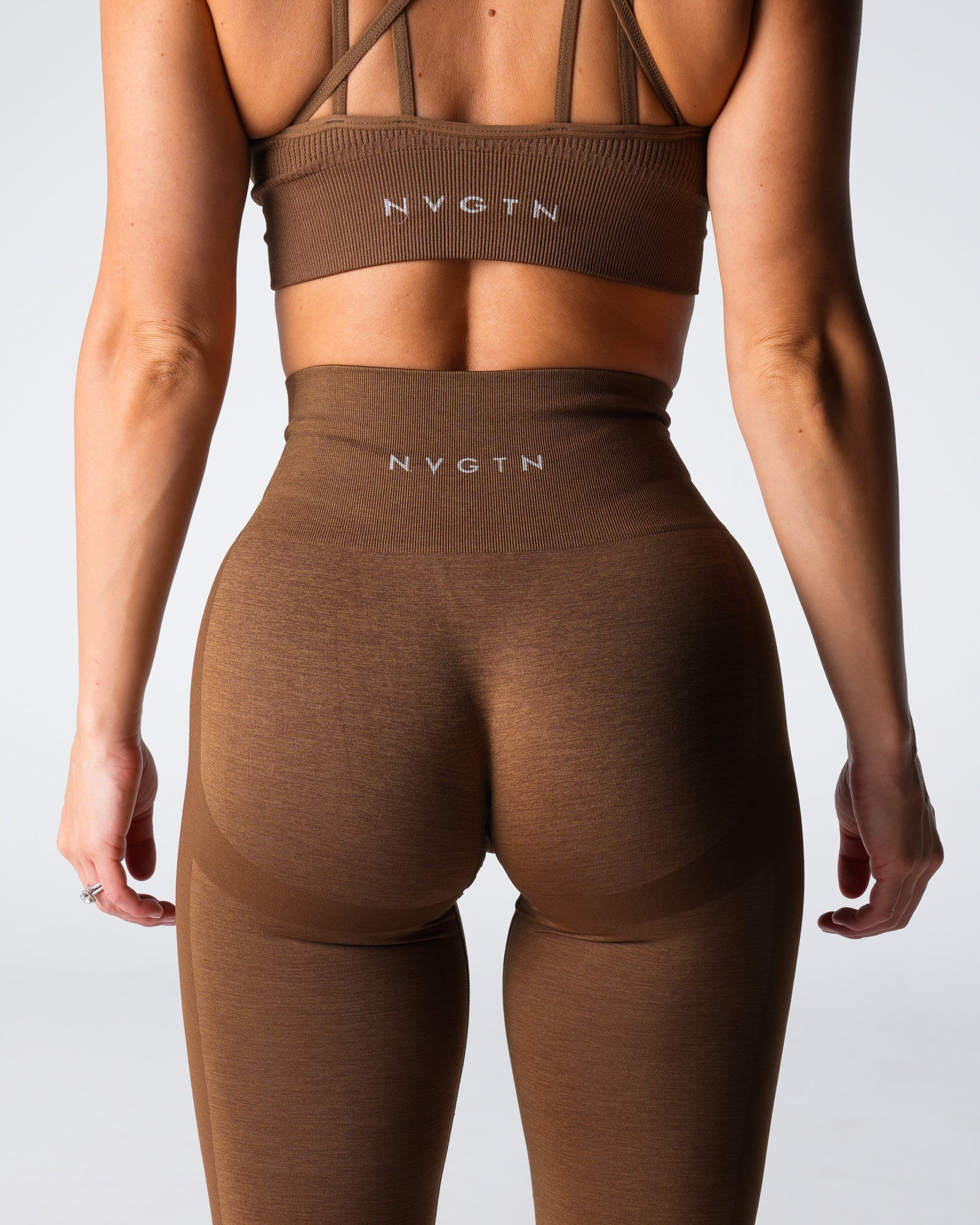 Mocha Performance Seamless Leggings Mocha | NVGTN Discount
