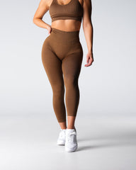 Mocha Performance Seamless Leggings Mocha | NVGTN Discount