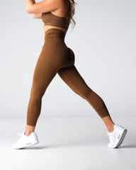 Mocha Shape Seamless Leggings Mocha | NVGTN For Sale