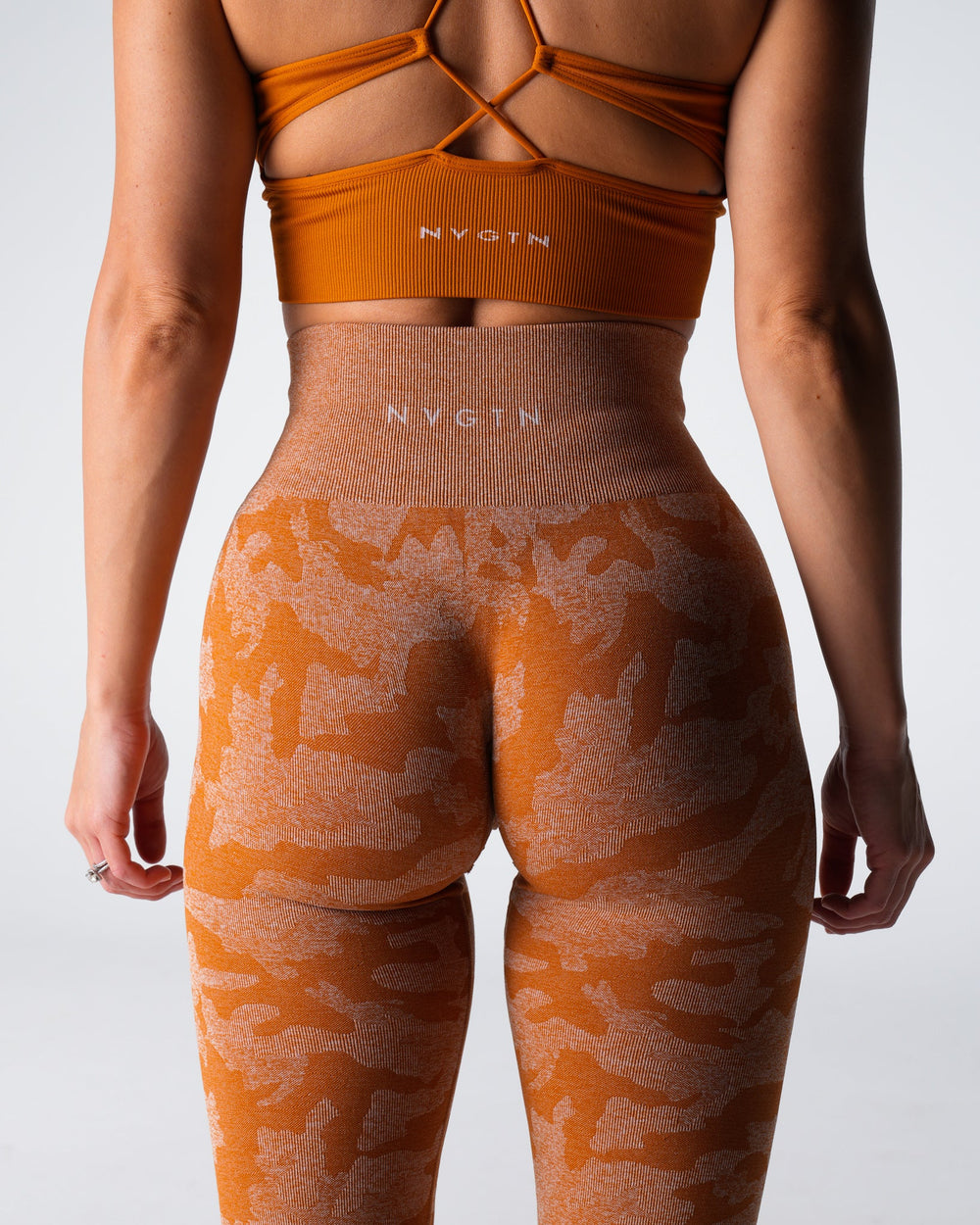 Terracotta Camo Seamless Leggings Terracotta | NVGTN Online Shop