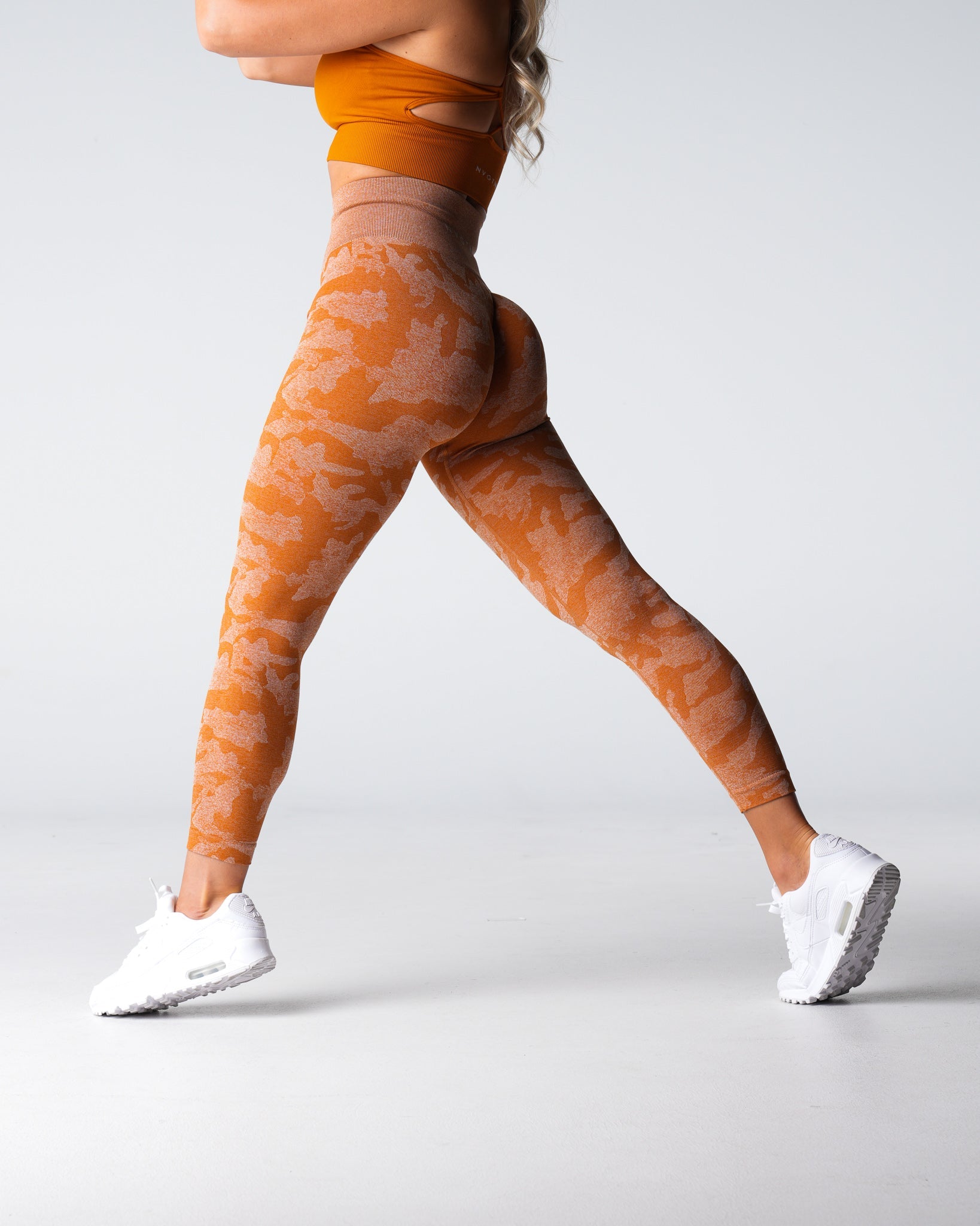 Terracotta Camo Seamless Leggings Terracotta | NVGTN Online Shop