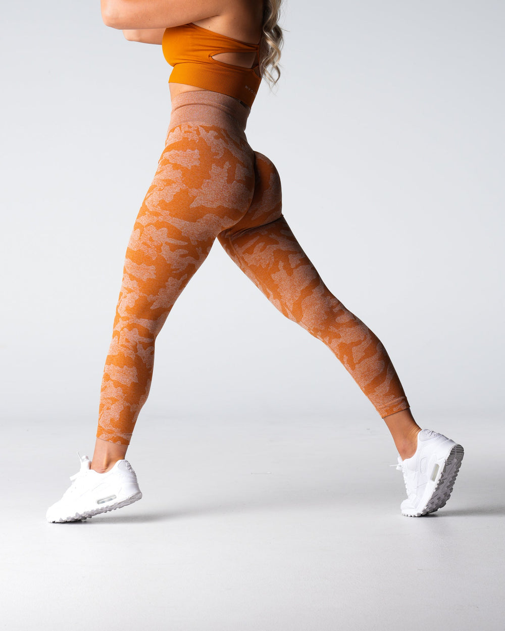 Terracotta Camo Seamless Leggings Terracotta | NVGTN Online Shop