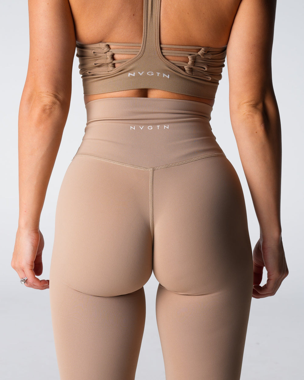 Beige Signature 2.0 Leggings Beige | NVGTN Discount