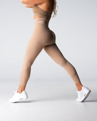 Beige Signature 2.0 Leggings Beige | NVGTN Discount