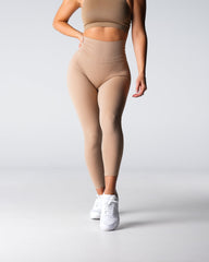 Beige Signature 2.0 Leggings Beige | NVGTN Discount