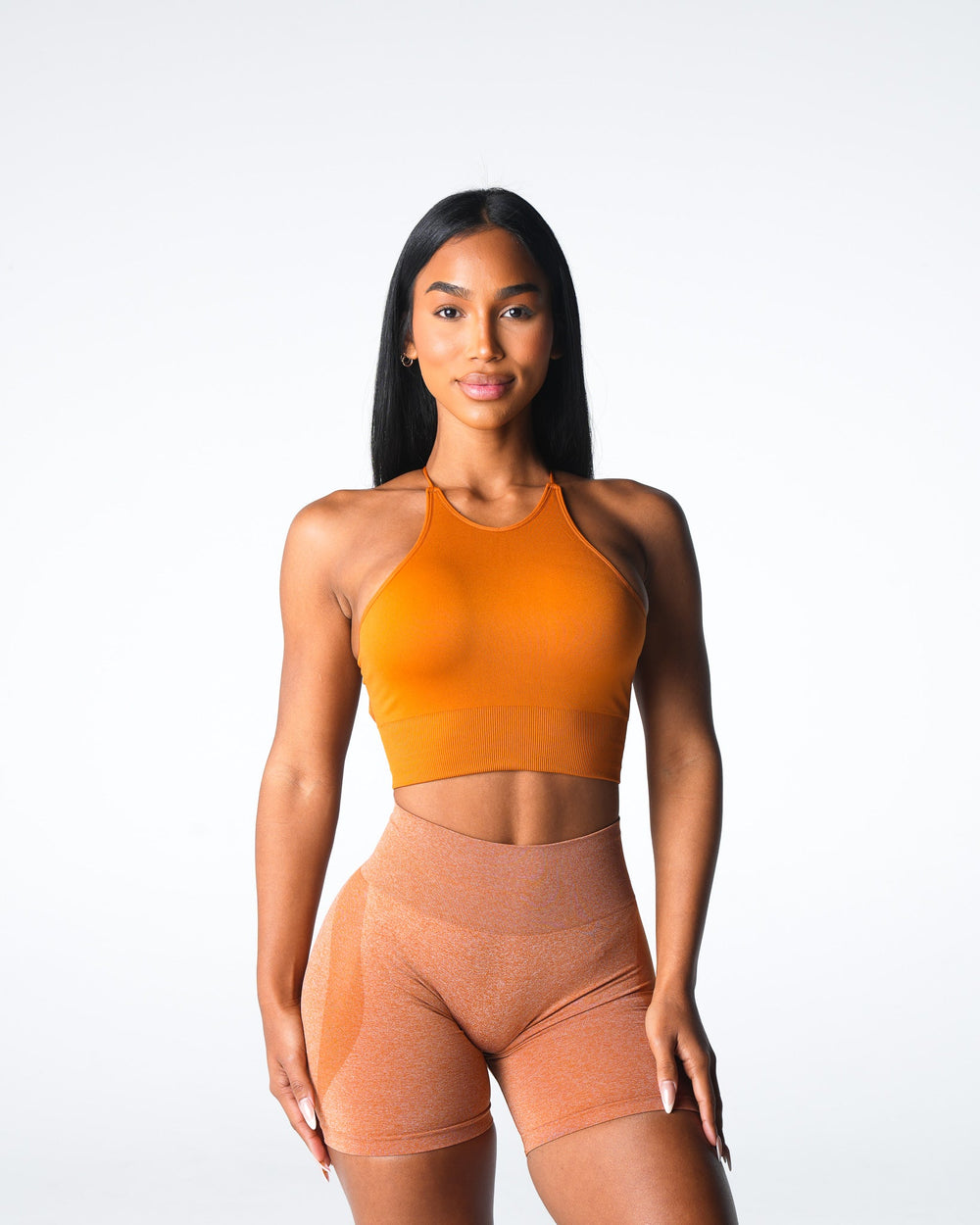 Terracotta Embrace Seamless Bra Terracotta | NVGTN New