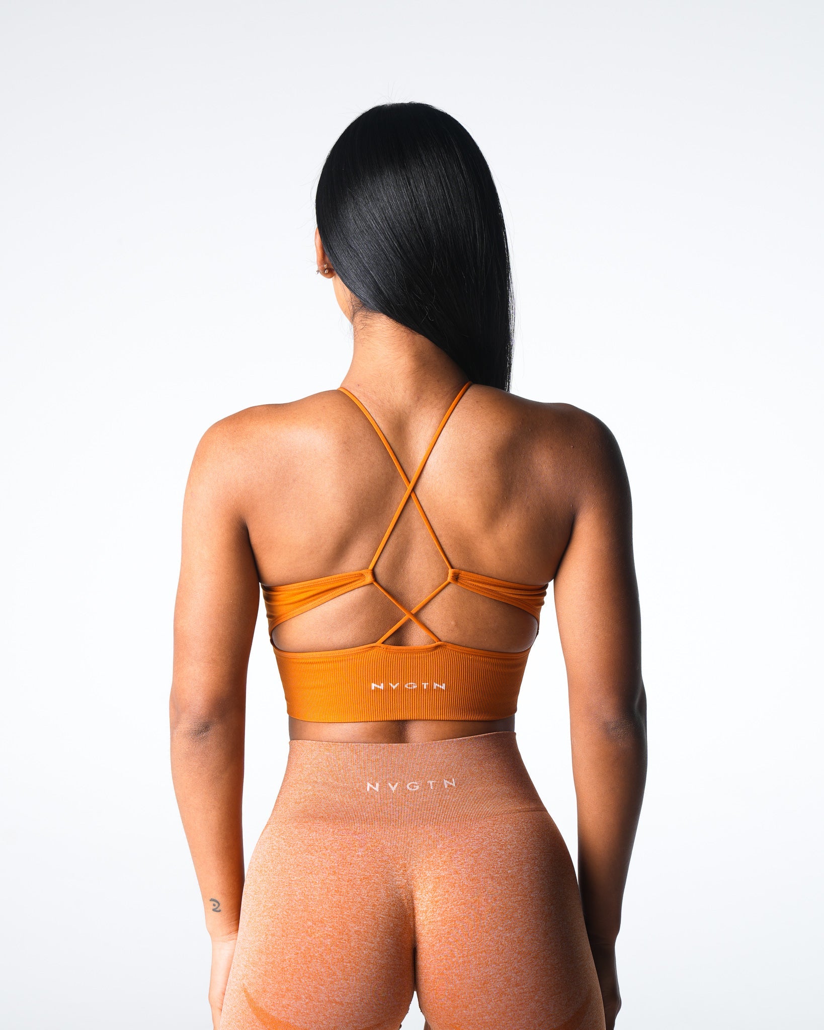 Terracotta Embrace Seamless Bra Terracotta | NVGTN New
