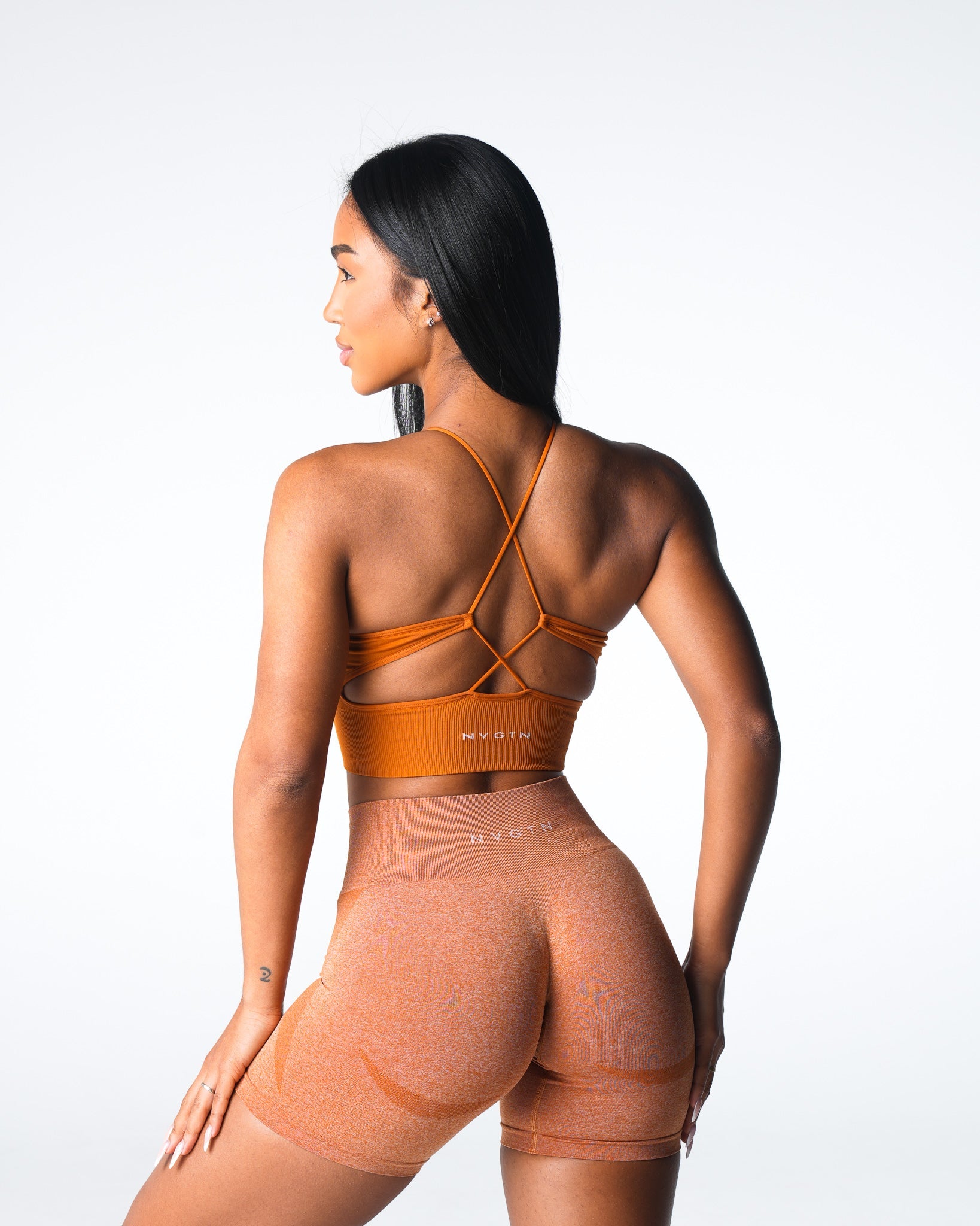 Terracotta Embrace Seamless Bra Terracotta | NVGTN New
