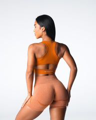 Terracotta Rise Seamless Bra Terracotta | NVGTN Outlet