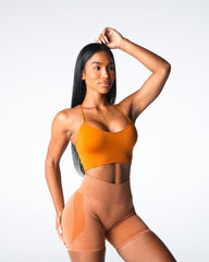 Terracotta Cascade Seamless Bra Terracotta | NVGTN Sale