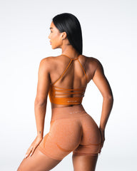 Terracotta Cascade Seamless Bra Terracotta | NVGTN Sale