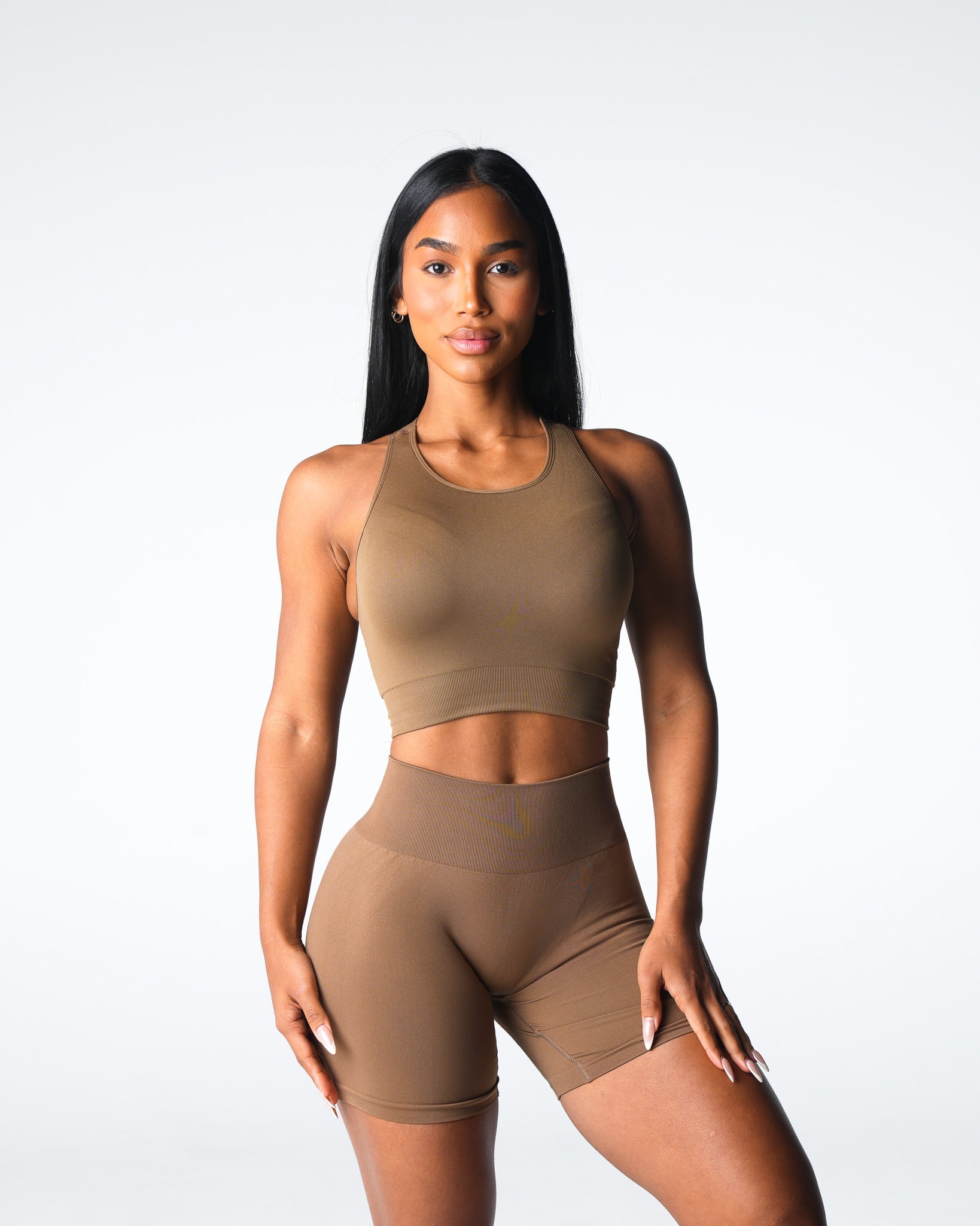 Toasted Almond Resilience Seamless Bra Toasted Almond | NVGTN New