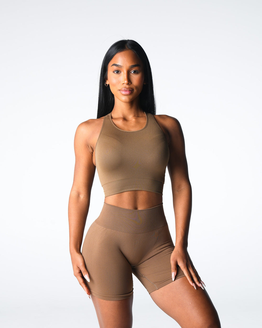 Toasted Almond Resilience Seamless Bra Toasted Almond | NVGTN New
