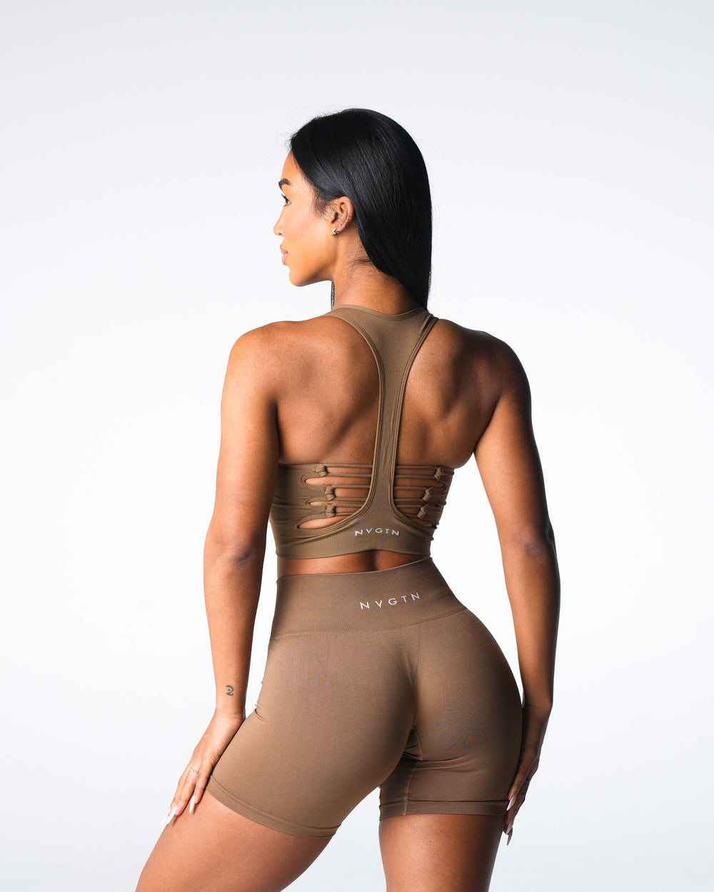Toasted Almond Resilience Seamless Bra Toasted Almond | NVGTN New