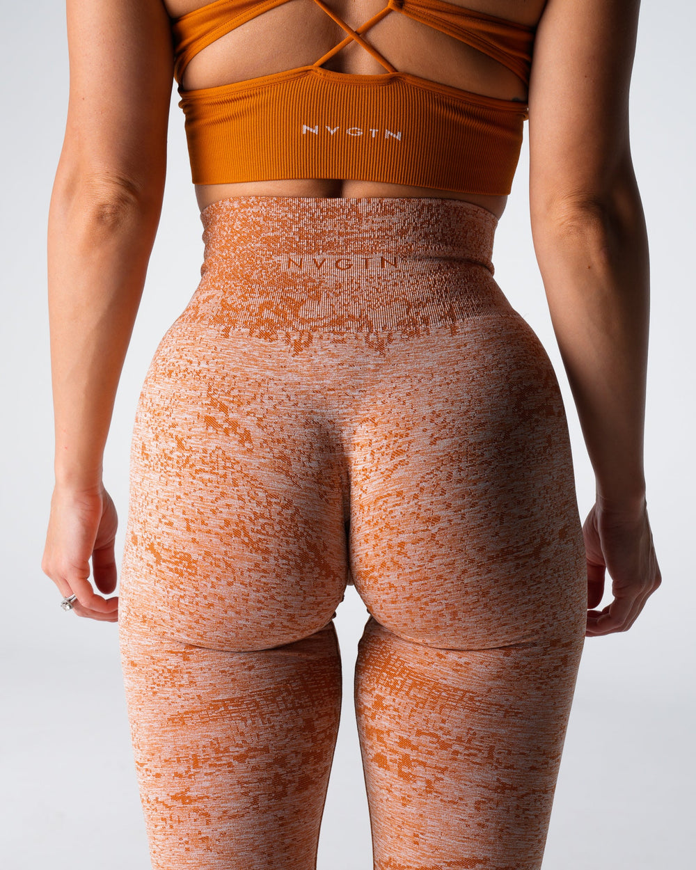 Terracotta Digital Seamless Leggings Terracotta | NVGTN Outlet