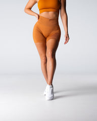 Terracotta Performance Seamless Shorts Terracotta | NVGTN New
