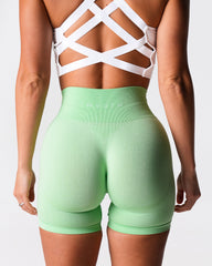 Pistachio Contour Seamless Shorts Pistachio | NVGTN Online