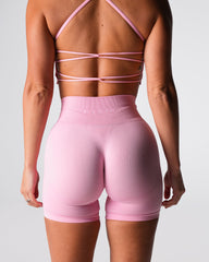 Baby Pink Contour Seamless Shorts Baby Pink | NVGTN Sale