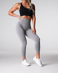 Grey Performance Seamless Leggings Grey | NVGTN US