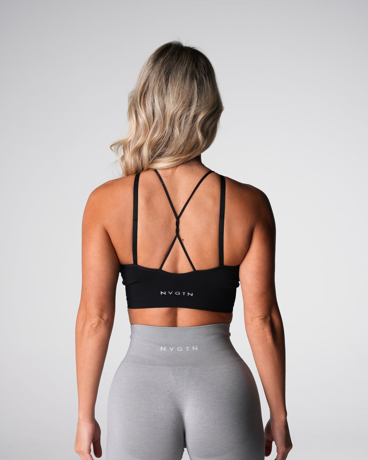 Black Strive Seamless Bra Black | NVGTN Online